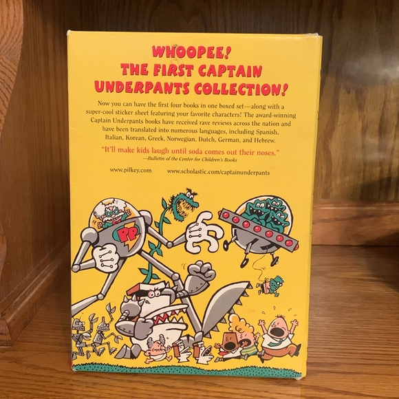 Captain Underpants collection 1-4 - Picture 3 of 7